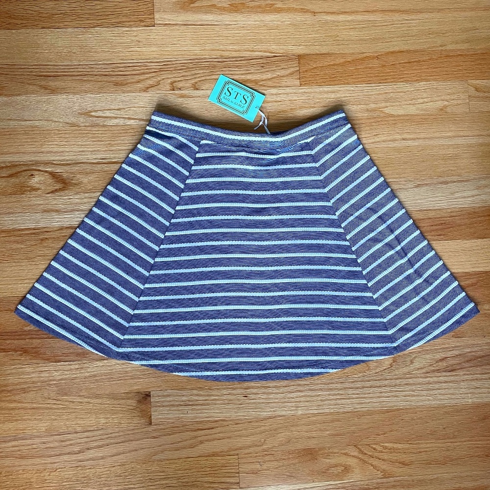 Sail to Sable | Striped Skirt Sz:S